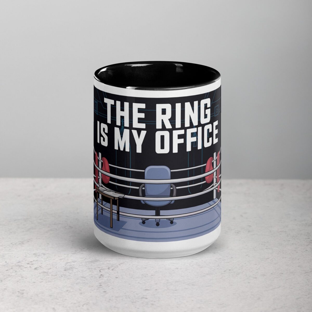 The Ring is My Office Boxing Mug - Image 4