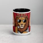 Espresso Yourself, King Style Lion Coffee Mug - Image 4