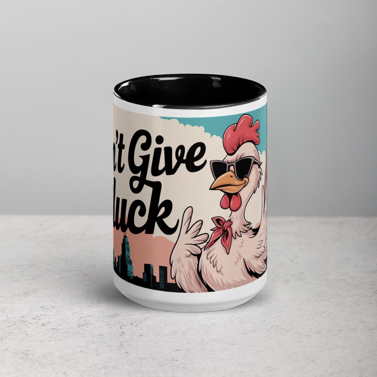 Don’t Give a Cluck Chicken Mug - Image 4