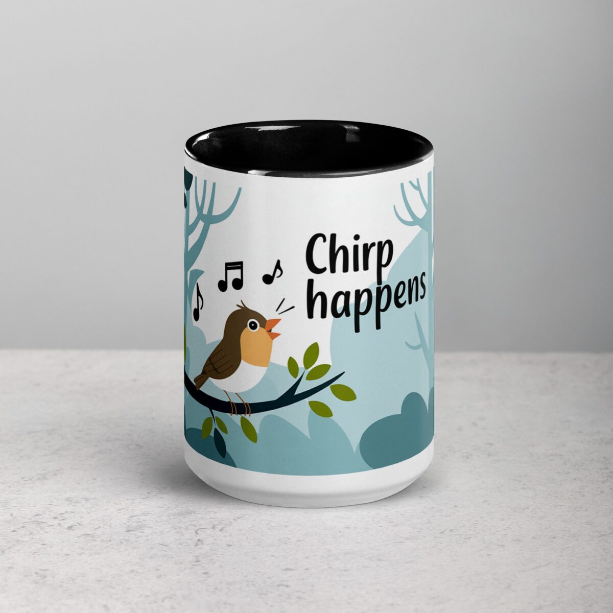 Chirp Happens Coffee Mug & Tea Cup - Image 4