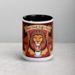 Mane Event: Coffee Time Lion Mug - Image 4