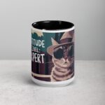 Cattitude Level: Expert Coffee Mug - Image 4