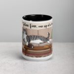 Feline Fine, One Sip at a Time Cat Mug - Image 4
