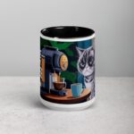 No Talkie Before Coffee Cat Mug - Image 4