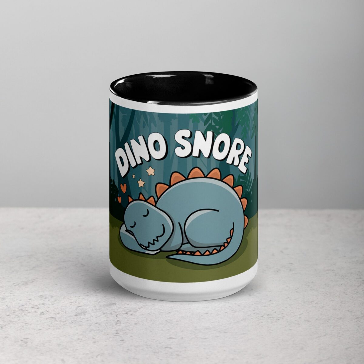 Dino Snore Coffee Mug - Image 4