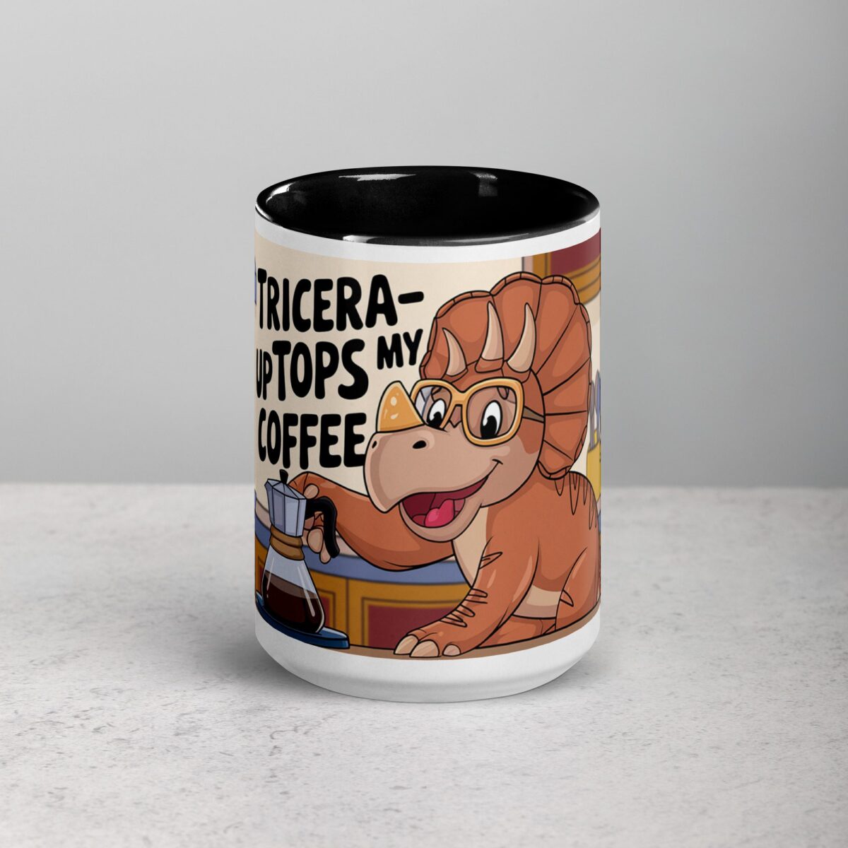 Tricera-Tops Up My Coffee Mug - Image 4