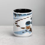 Moose Tracks and Coffee Stains Mug - Image 4
