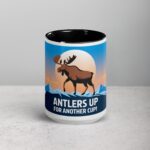 Antlers Up for Another Cup! Moose Mug - Image 4