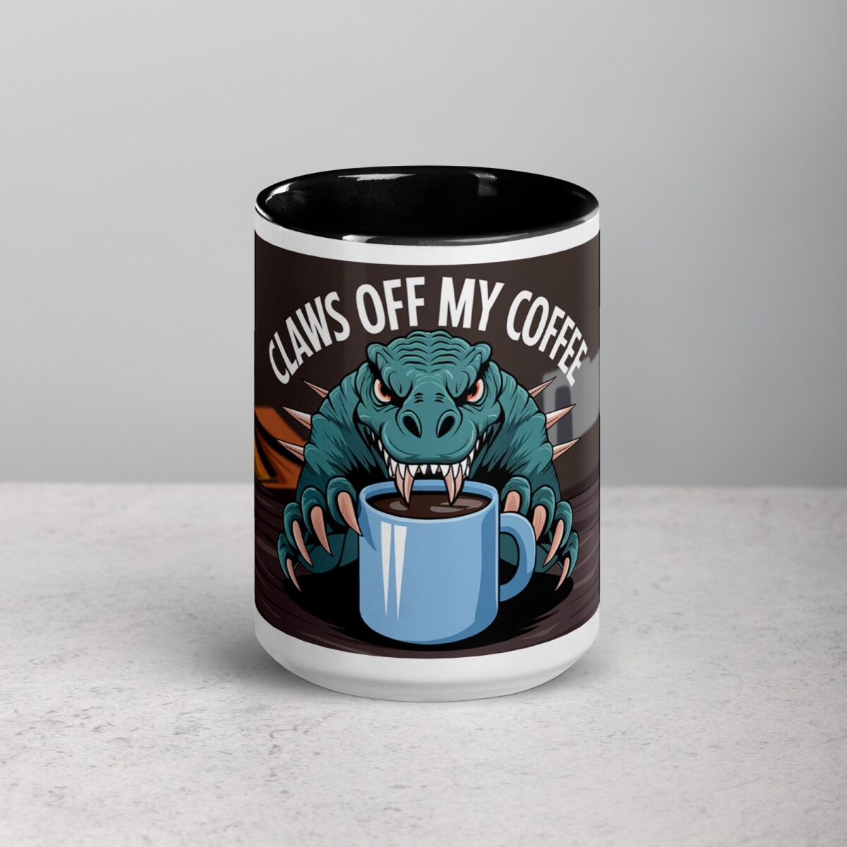 Claws Off My Coffee Dinosaur Mug - Image 4