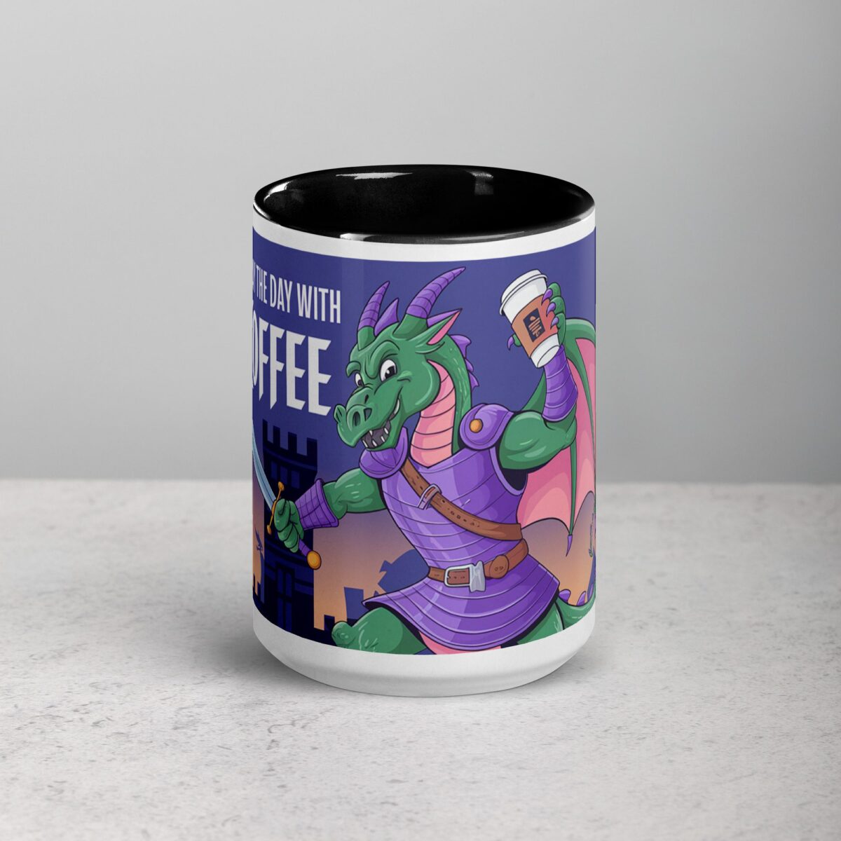 Slay the Day with Coffee Mug - Image 4