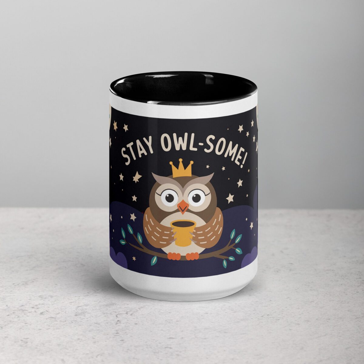 Stay Owl-some! Coffee Mug & Tea Cup - Image 4