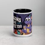 Dragons Love Coffee Too Mug - Image 4
