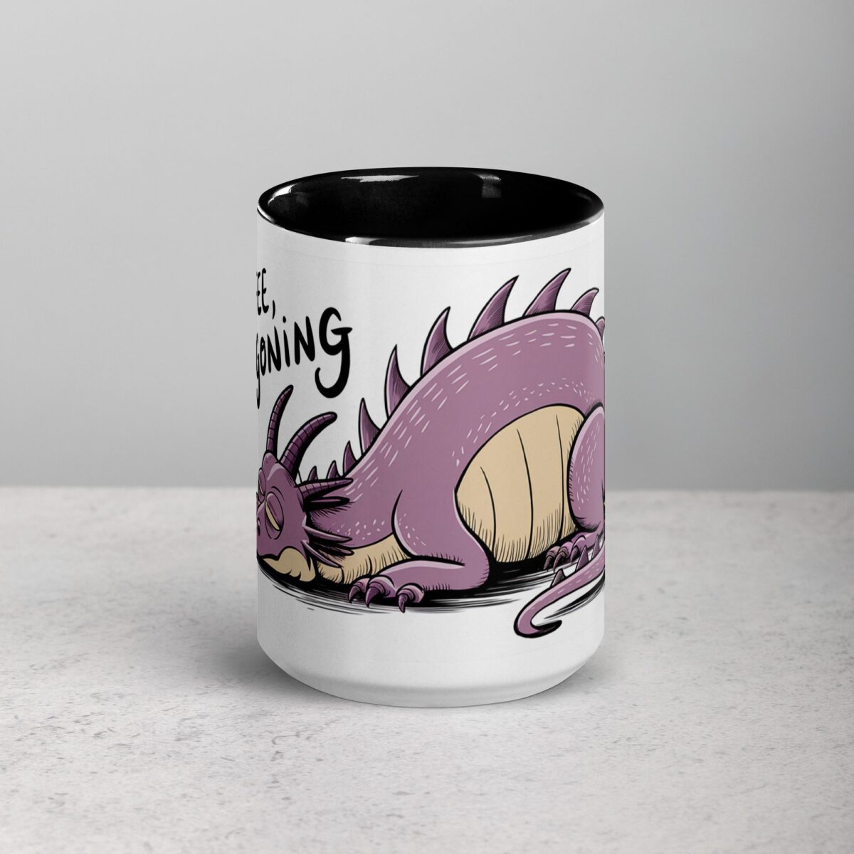 No Coffee, No Dragoning Mug - Image 4