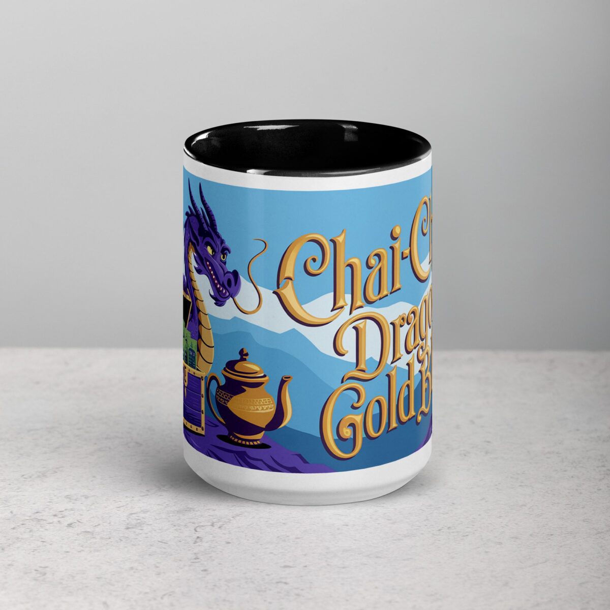 Chai-Ching: Dragon’s Gold Blend Mug - Image 4