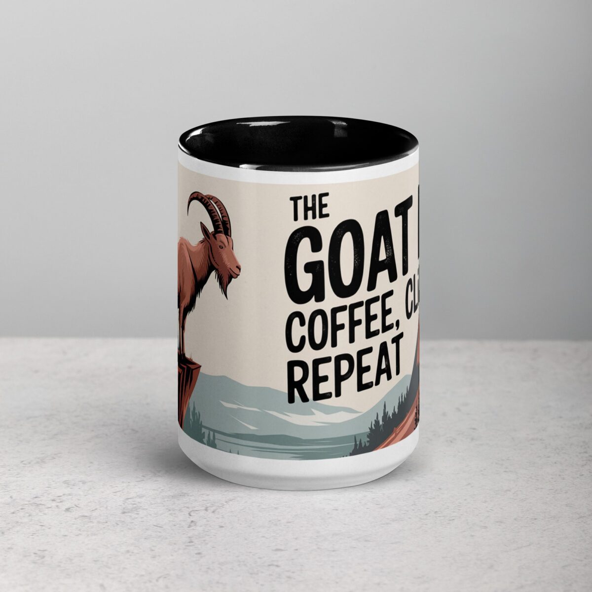 The Goat Life: Coffee, Climb, Repeat Mug - Image 4