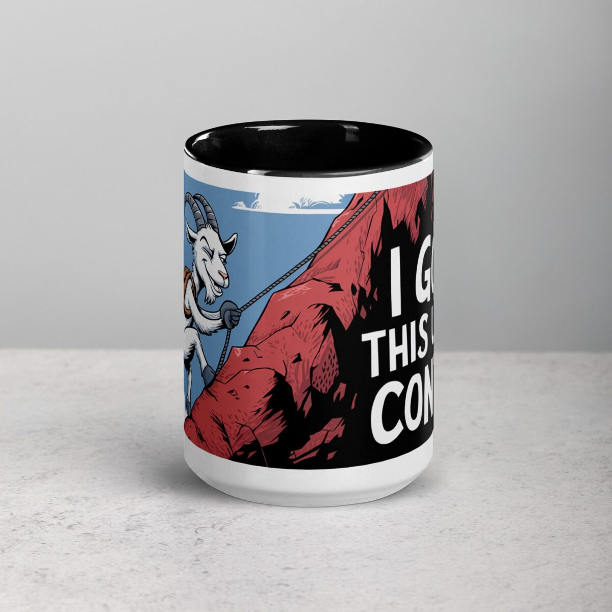 I Goat This Under Control Coffee Mug - Image 4