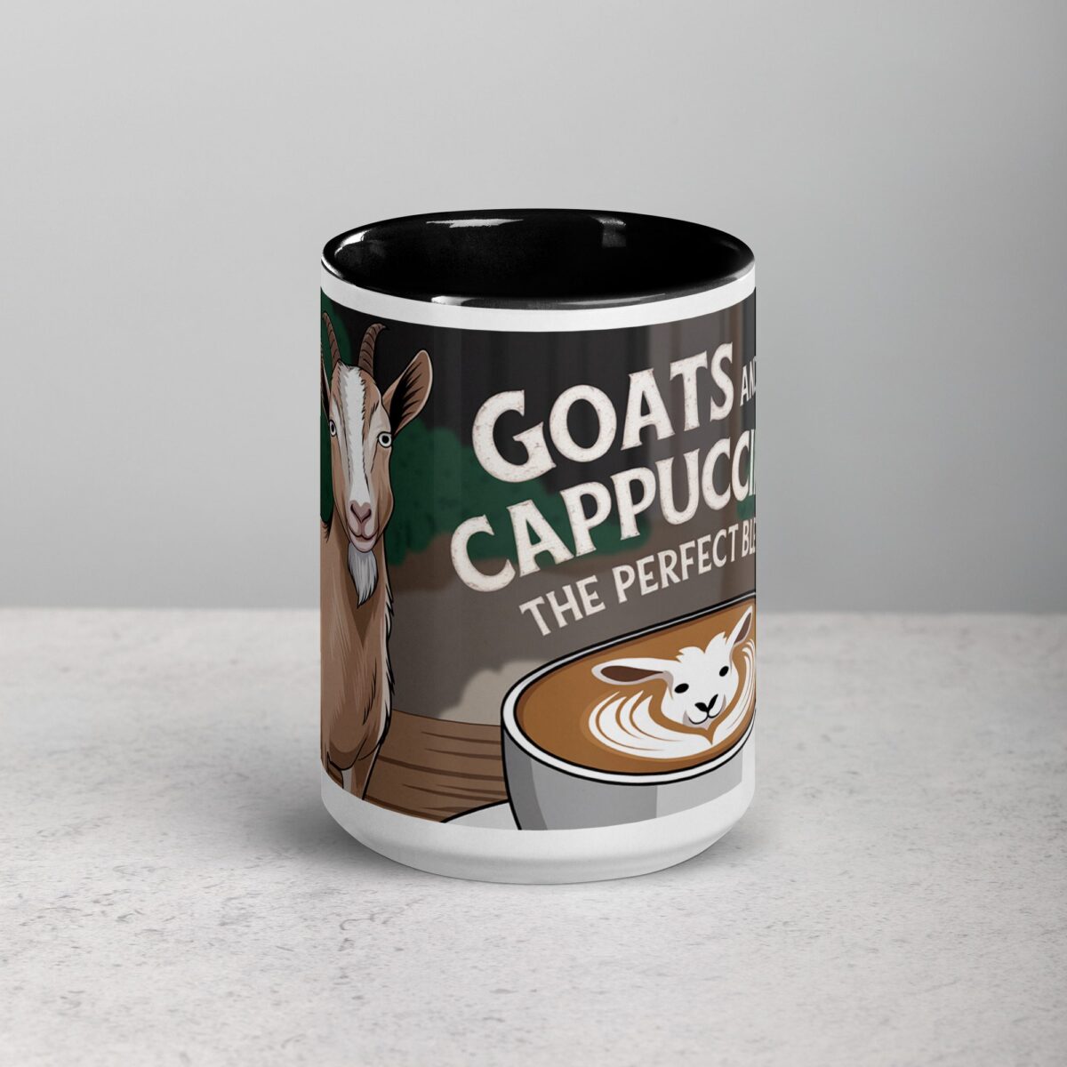 Goats and Cappuccinos: The Perfect Blend Coffee Mug - Image 4