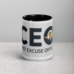CEO: Chief Excuse Officer Boss Mug - Image 4