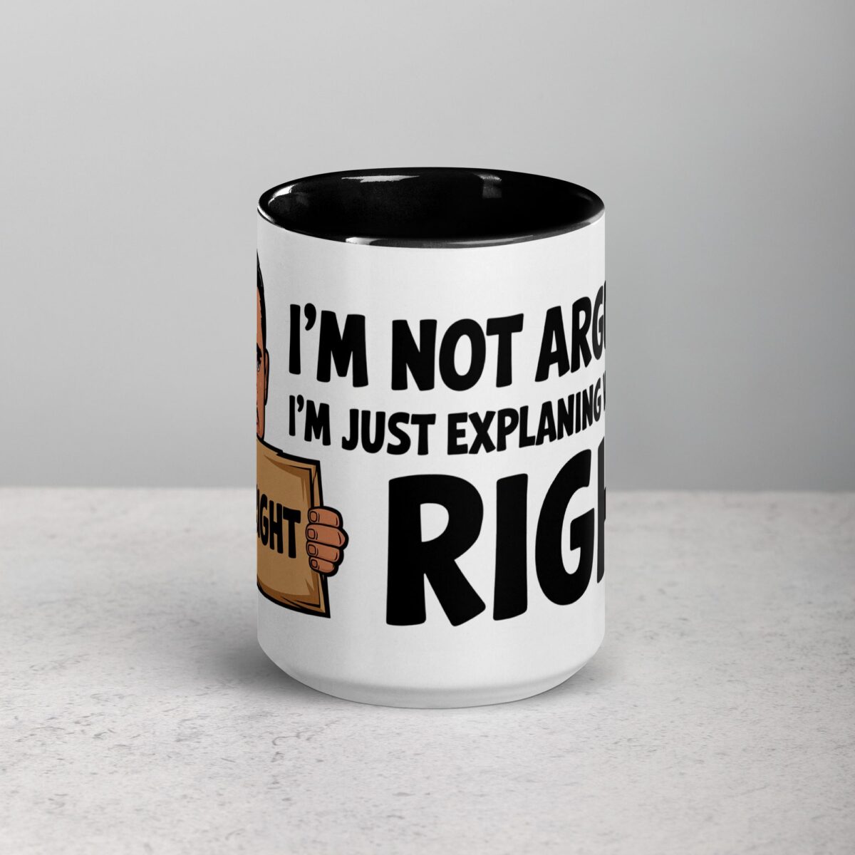 I’m Not Arguing, I’m Just Explaining Why I’m Right Boss Mug - Image 4