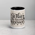 Cat Hair: My Favorite Accessory Mug - Image 4