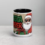 Gangsta Wrapper Christmas Santa Mug - Image 4