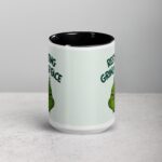 Resting Grinch Face Christmas Coffee Mug - Image 4