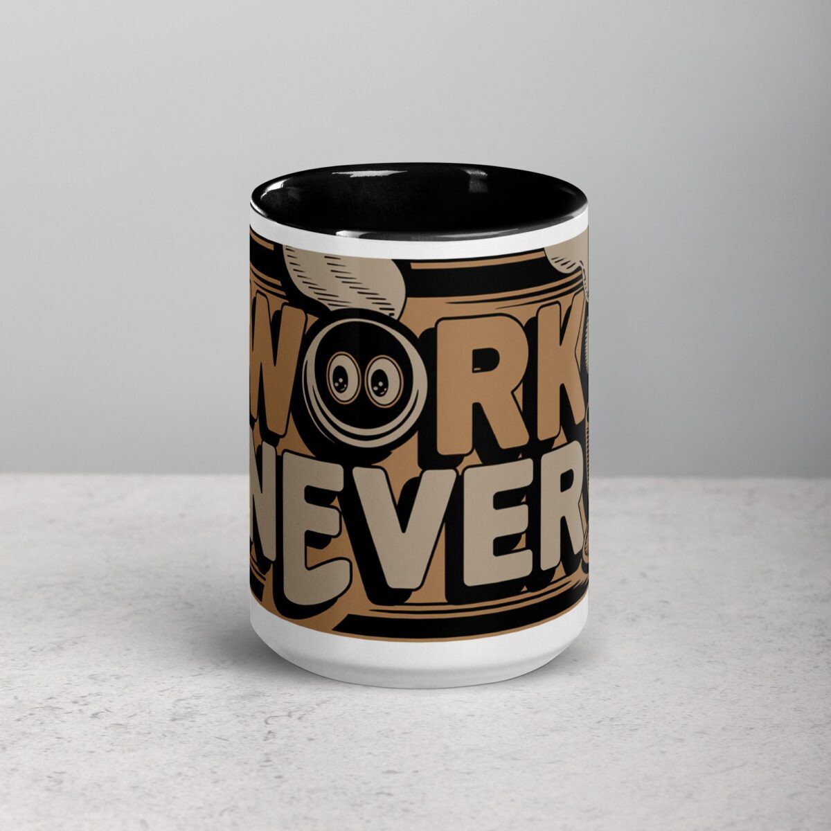 Work Never Co-Worker Coffee Mug - Image 4