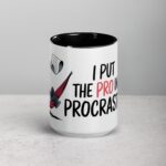 I Put the Pro in Procrastinate Dad Mug - Image 4