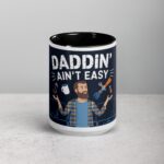 Daddin' Ain't Easy Dad Mug - Image 4