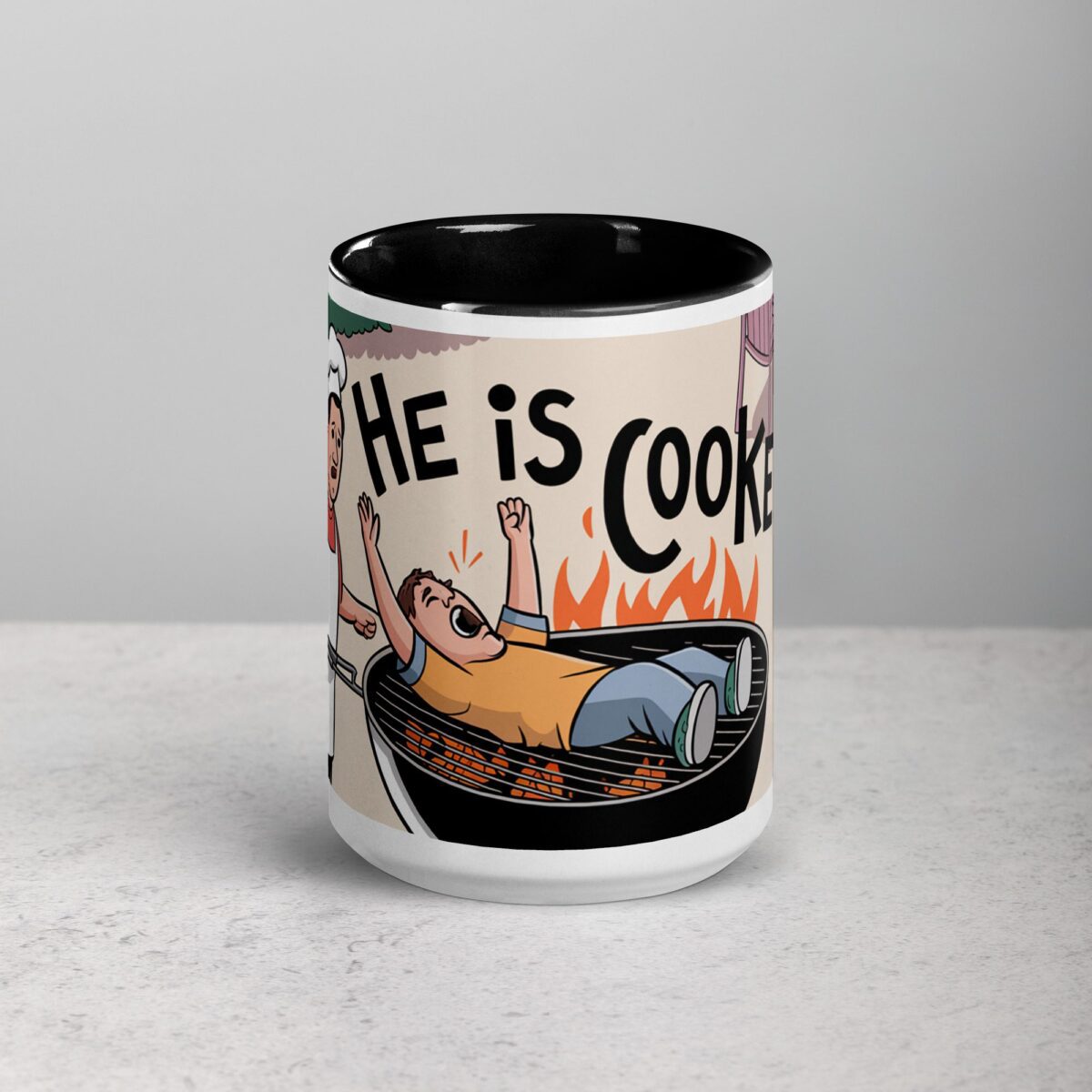 He Is Cooked Coffee Mug & Tea Cup - Image 4