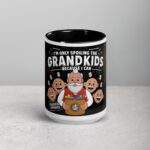 I’m Only Spoiling the Grandkids Because I Can Grandad Mug - Image 4