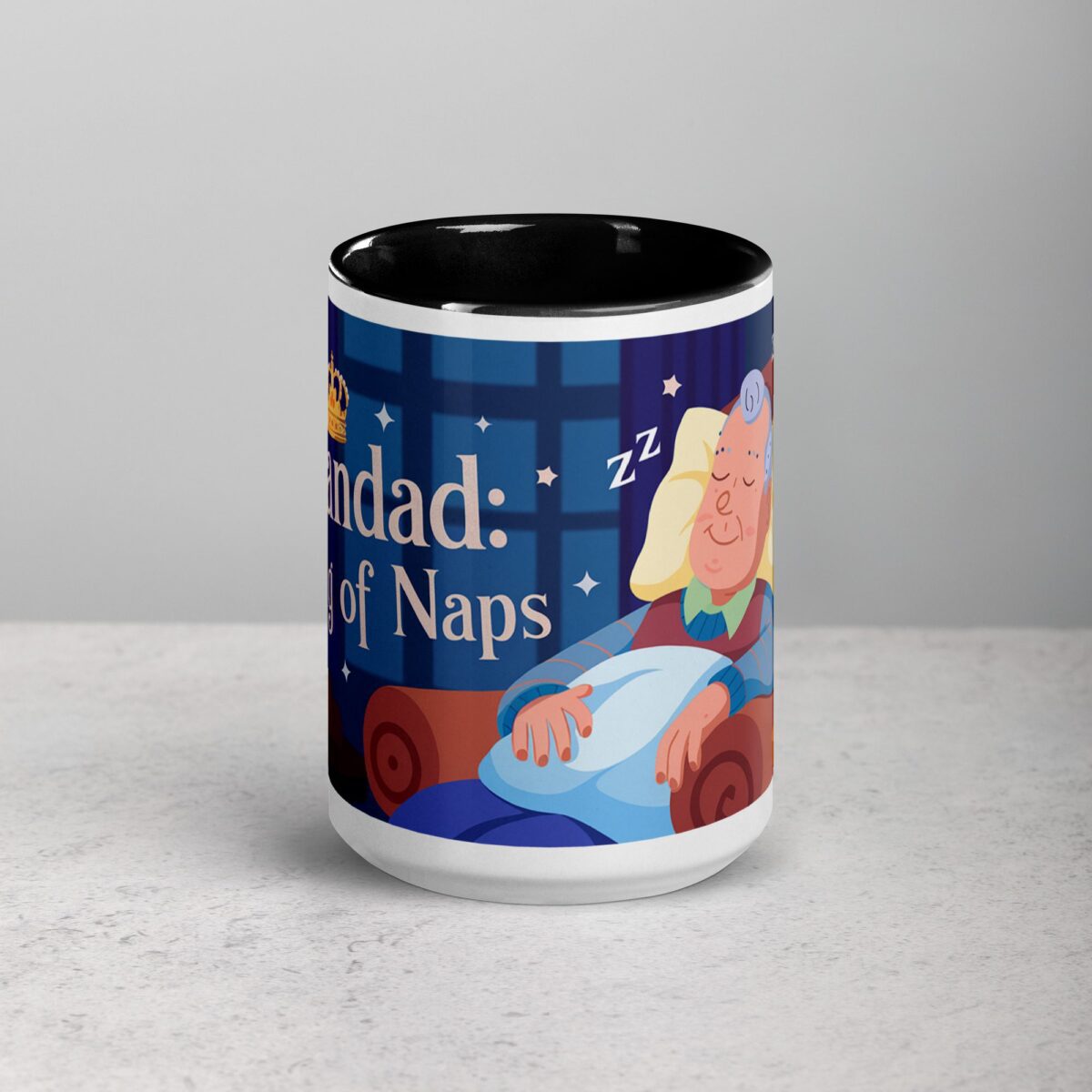 Grandad: King of Naps Coffee Mug - Image 4