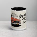 Grandpa’s Taxi Service: Free Rides, Endless Advice Mug - Image 4