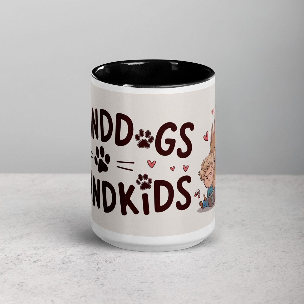 Granddogs & Grandkids Coffee Mug & Tea Cup - Image 4