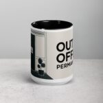 Out of Office Permanently Retirement Coffee Mug - Image 4