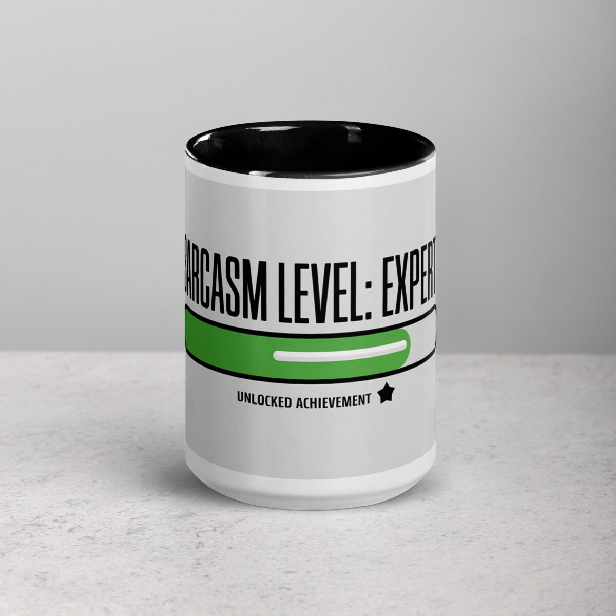 Sarcasm Level: Expert Coffee Mug - Image 4