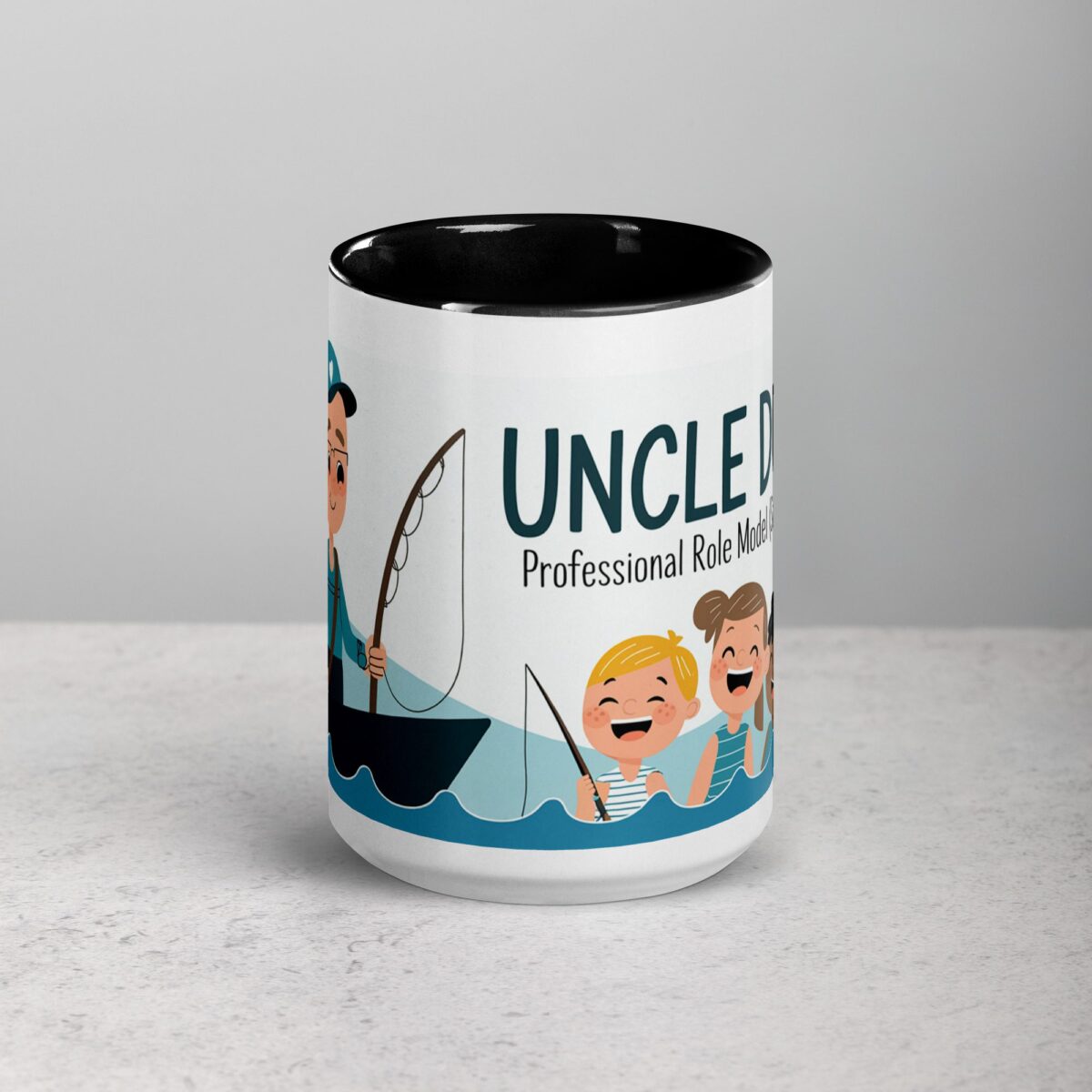 Uncle Duty: Professional Role Model (Sometimes) Coffee Mug - Image 4