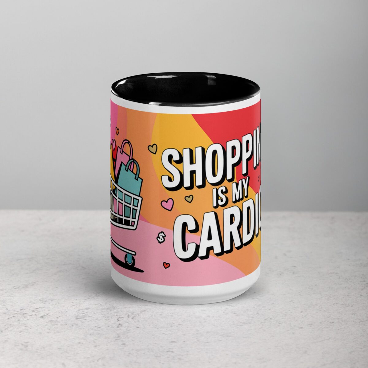 Shopping Is My Cardio Wife Coffee Mug - Image 4