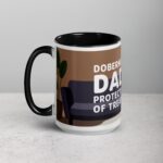 Doberman Dad: Protector of Treats Coffee Mug - Image 5
