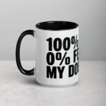 100% Loyal, 0% Fear: My Doberman Coffee Mug - Image 5