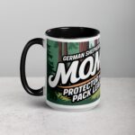 German Shepherd Mom: Protector and Pack Leader Mug - Image 5