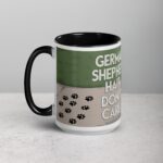 German Shepherd Hair, Don’t Care Coffee Mug - Image 5
