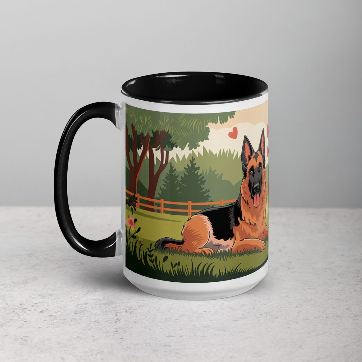 Happiness Is a Loyal German Shepherd Coffee Mug - Image 5