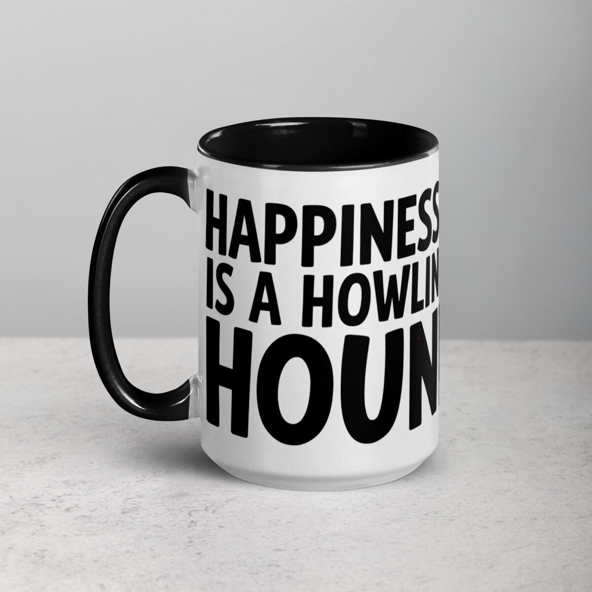 Happiness Is a Howling Hound Coffee Mug - Image 5