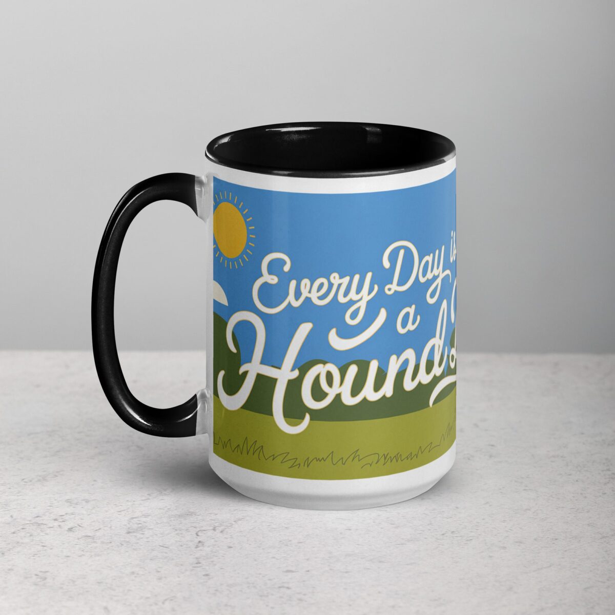 Every Day Is a Hound Day Coffee Mug & Tea Cup - Image 5