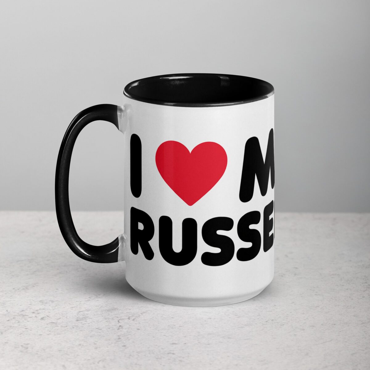 I ❤️ My Jack Russell Coffee Mug & Tea Cup - Image 5