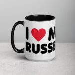 I ❤️ My Jack Russell Coffee Mug & Tea Cup - Image 5