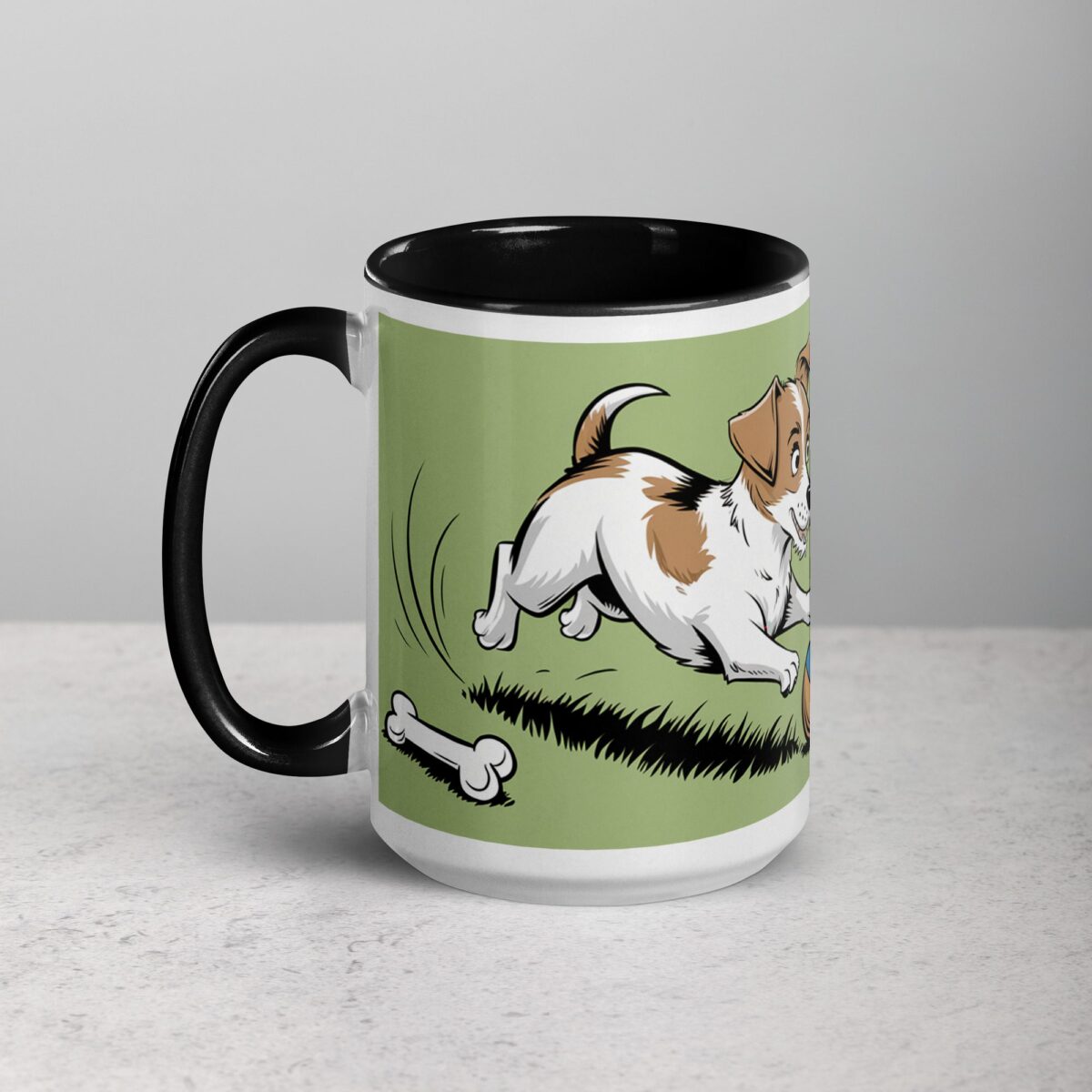 Jack Russell Dad: Ball Throwing Champion Coffee Mug - Image 5