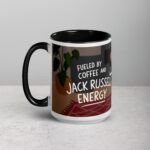 Fueled by Coffee and Jack Russell Energy Mug - Image 5