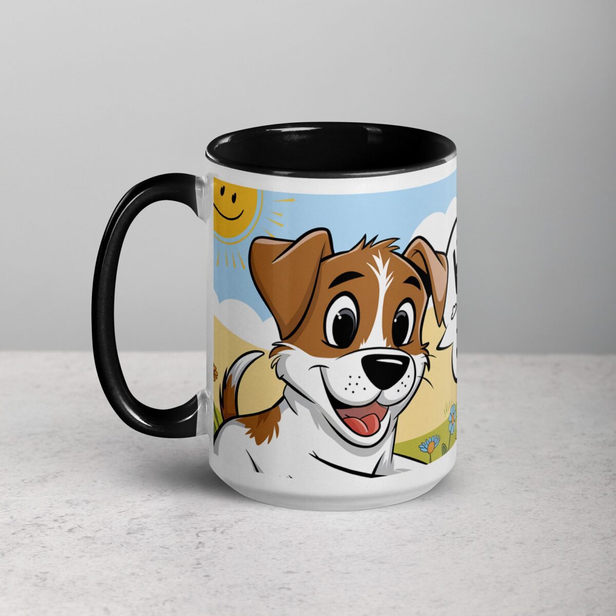 Happiness Is a Jack Russell Hug Coffee Mug & Tea Cup - Image 5
